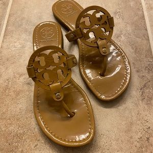 Tory Burch Miller Sandal Tan Size 7.5